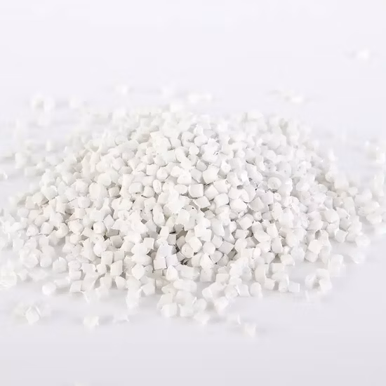 Fabricante PE PP Plástico Ti02 Masterbatch blanco para película/tubo/productos de plástico/contenedores